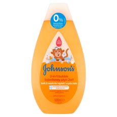 Johnson &amp; Johnson Johnson's Bubble perličkový kúpeľ a telové umývanie 2v1 500 ml