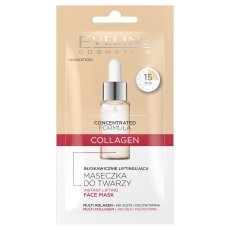 Eveline Cosmetics, Koncentrovaná pleťová maska s okamžitým liftingem Collagen 8ml