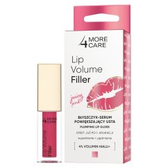 More4Care, Lip Volume Filler błyszczyk-serum powiększający usta Juicy Pink 4.8g