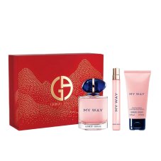 Giorgio Armani My Way set parfémová voda ve spreji 90ml + parfémová voda ve spreji 10ml + tělové mléko 50ml