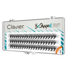 Clavier BeShaped hodvábne riasy, typ B, 10D, 8 mm