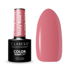 Claresa Soak Off UV/LED Dusty Rose hybridní lak 6 5g