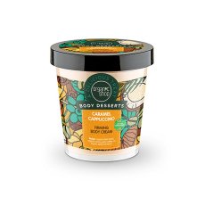 Organic Shop, Body Desserts spevňujúci telový krém Caramel Cappuccino 450ml