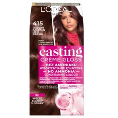 L'Oréal Paris, Casting Creme Gloss barva na vlasy 415 Frosty Chestnut