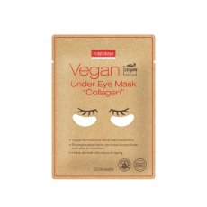 Purederm Vegan Under Eye Mask wegańskie płatki pod oczy z kolagenem 30szt