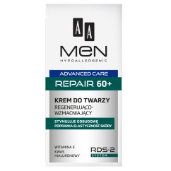 AA, Men Advanced Care Repair 60+ regeneračný a posilňujúci krém na tvár 50ml