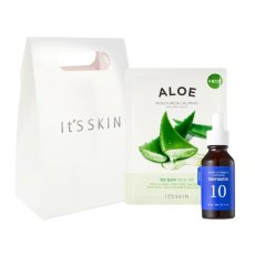 It's Skin Beauty Soothing Gift Set zklidňující pleťové sérum 30ml + zklidňující a hydratační pleťová maska 20ml