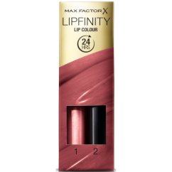 Max Factor, Lipfinity Lip Colour dvojfázový tekutý rúž s dlhotrvajúcim efektom 102 Glistening