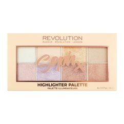 Makeup Revolution, SophX Highlighter Palette paleta rozświetlaczy 8x2.5g