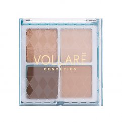 Vollare, Crystal Clear paleta očných tieňov Sand 4,8 g