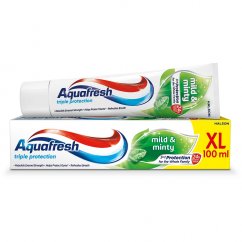 Aquafresh, Zubná pasta Triple Protection Mild &amp; Minty 100 ml