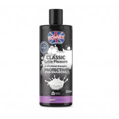 Ronney, Classic Latte Pleasure Professional Shampoo Ochranný šampon pro všechny typy vlasů 300 ml