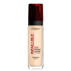 L'Oréal Paris, Infallible 32H Fresh Wear Foundation dlhotrvající podkladová báze na obličej 15 Porcelain 30ml