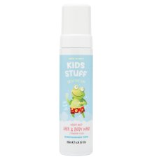 Kids Stuff Whacky Whip pěna na mytí vlasů a těla Blue 200ml
