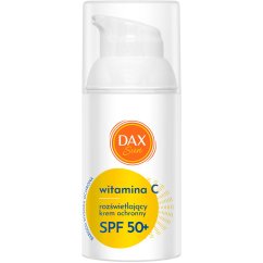 Dax Sun, rozjasňující opalovací krém s vitaminem C SPF50+ 30ml