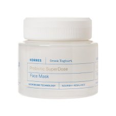 Korres, Greek Yoghurt Probiotic Super Dose Face Mask hydratačná pleťová maska 100 ml