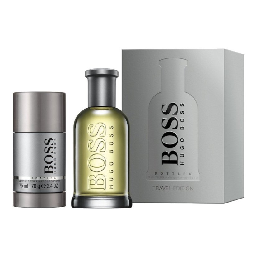 Hugo Boss, sada toaletní vody v lahvičce 100 ml + deodorant 75 ml