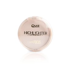 Quiz Cosmetics Color Focus Highlighter Powder puder rozświetlający wzbogacony witaminą E N°01 Pink 10g