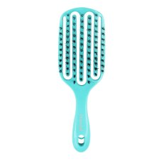 Donegal, Miscella Brush vetraná kefa na vlasy Tyrkysová