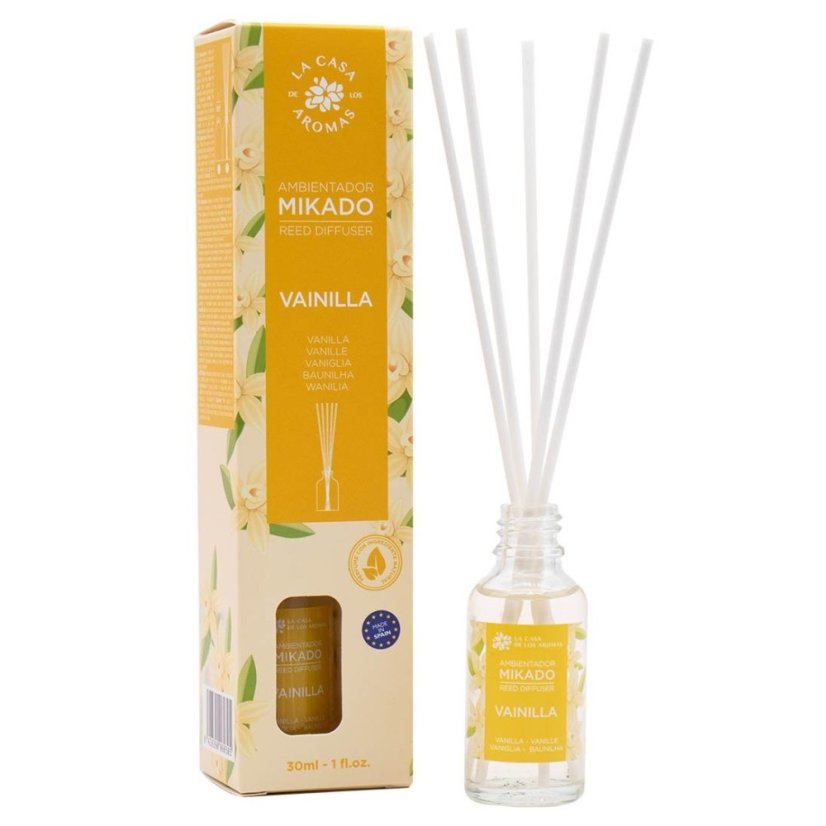 La Casa de los Aromas, Mikado Vanilla vonné tyčinky 30ml