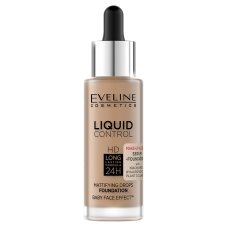 Eveline Cosmetics, Zmatňujúci podkladový krém Liquid Control HD s niacínamidom 060 Sunny Beige 32ml