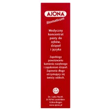 AJONA_Medicinální pastový koncentrát pro každodenní péči o dásně, zuby a jazyk 25ml