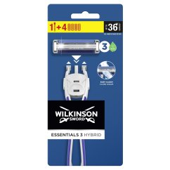 Wilkinson, Essentials 3 Hybridný pánsky holiaci strojček a 4 náplne