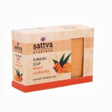 Sattva Ručně vyráběné mýdlo s kurkumou 125g