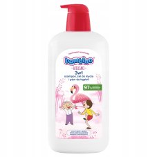 Bambino Dzieciaki Shampoo, shower gel and bath foam 3in1 Flamingo 1000ml