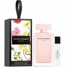 Narciso Rodriguez Set For Her parfumovaná voda v spreji 100ml + Pure Musc For Her parfumovaná voda v spreji 10ml