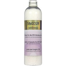 BingoSpa Pearls of beauty for SPA Kúpeľové perličky s kašmírom a slimákovým slizom 230 g