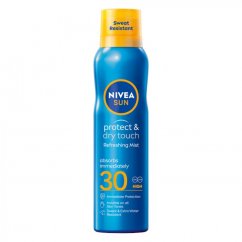 Nivea, Sun Protect & Dry Touch odświeżająca mgiełka do opalania SPF30 200ml