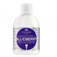 Kallos Cosmetics, KJMN Blueberry Revitalizing Shampoo revitalizačný šampón na vlasy s extraktom z čučoriedok 1000ml