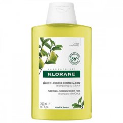 Klorane, Čistiaci šampón na vlasy s citrusovým extraktom 200ml