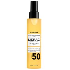 LIERAC Sunissime Solaire Sunissime hodvábny ochranný olej na telo SPF50 150ml