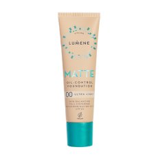 Lumene Matte Oil-Control Foundation SPF20 Matující podkladová báze na obličej 00 Ultra Light 30ml