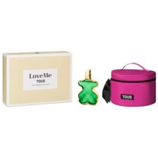 Tous LoveMe The Emerald Elixir set parfémový sprej 90ml + kosmetická taštička