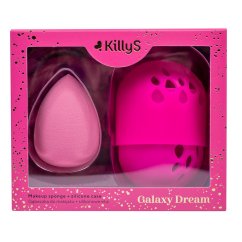 KillyS, Galaxy Dream gąbeczka do makijażu z silikonowym etui