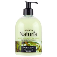 Joanna, Tekuté mýdlo Naturia s balzámem Olive 500ml