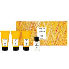 Acqua di Parma, Barbiere Daily Ritual set Kolínská voda Colonia 20ml + mycí gel na obličej 40ml + krém na holení 40ml + pleťový krém 40ml