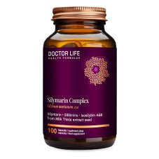 Doctor Life Silymarin Complex Milk thistle seed extract 250 mg food supplement 100 capsules