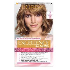L'Oréal Paris, Excellence Creme farba do włosów 7 Blond