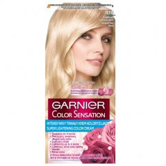 Garnier, Color Sensation krém na farbenie vlasov 110 Diamond Super Bright Blonde