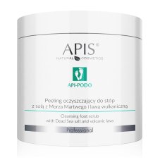 APIS Api-Podo čistiaci peeling na nohy so soľou z Mŕtveho mora a vulkanickou lávou 700 g