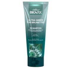 BIOVAX, Glamour Ultra Green For Brunettes szampon do włosów dla brunetek 200ml