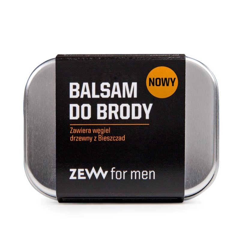 Zew For Men, Balsam do brody z węglem drzewnym 80ml