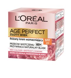 L'Oréal Paris, Age Perfect Golden Age 60+ różany krem na dzień SPF20 50ml