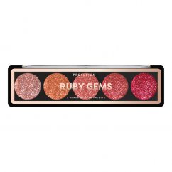 Profusion, Ruby Gems Eyeshadow Palette paleta 5 cieni do powiek