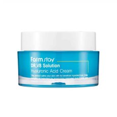 FarmStay, DR.V8 Solution Hyaluronic Acid Cream krém na tvár s hyaluronanom a vitamínmi 50ml