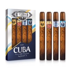 Cuba Original, Cuba Quad For Men zestaw Gold woda toaletowa + Royal woda toaletowa + Winner woda toaletowa + Shadow woda toaletowa 4x35ml